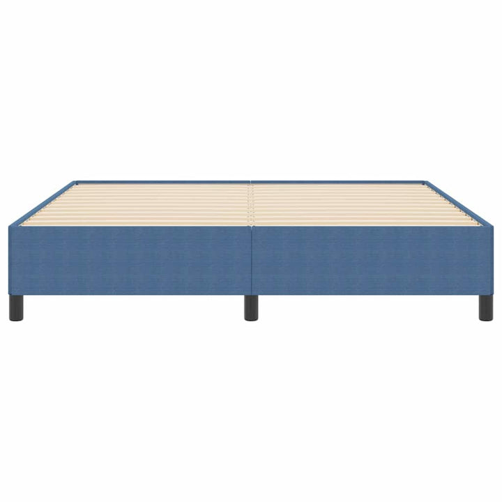 Box spring seng Blå 180 x 200 cm Velourstof