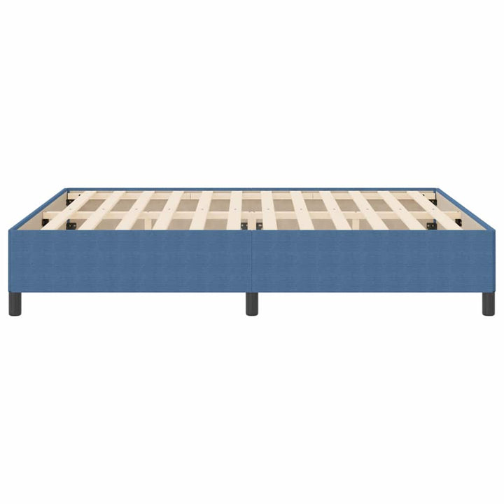 Box spring seng Blå 180 x 200 cm Velourstof