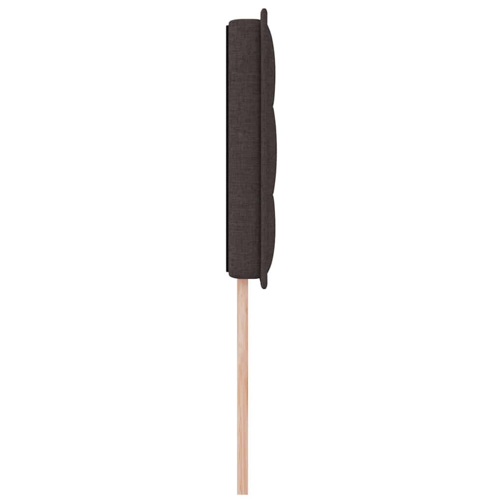 Hovedgærde Mørk Brun 80 cm Stof