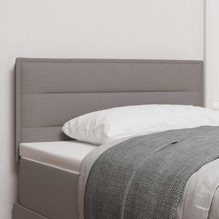 Hovedgærde Gråbrun 80 cm Stof