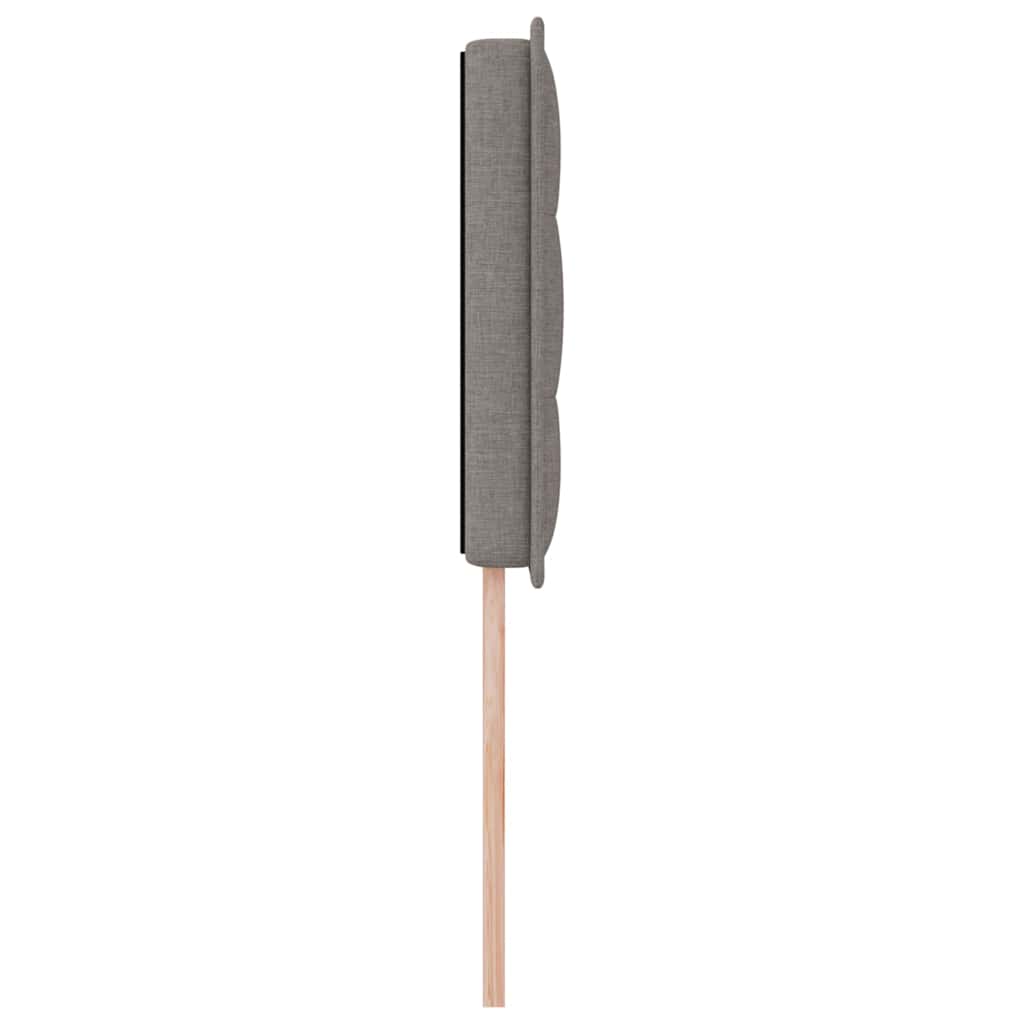 Hovedgærde Gråbrun 90 cm Stof