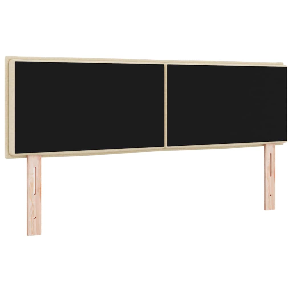 Hovedgærde Creme 160 cm Stof