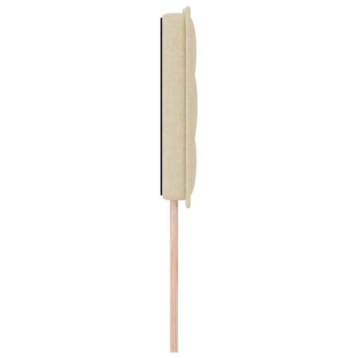 Hovedgærde Creme 160 cm Stof