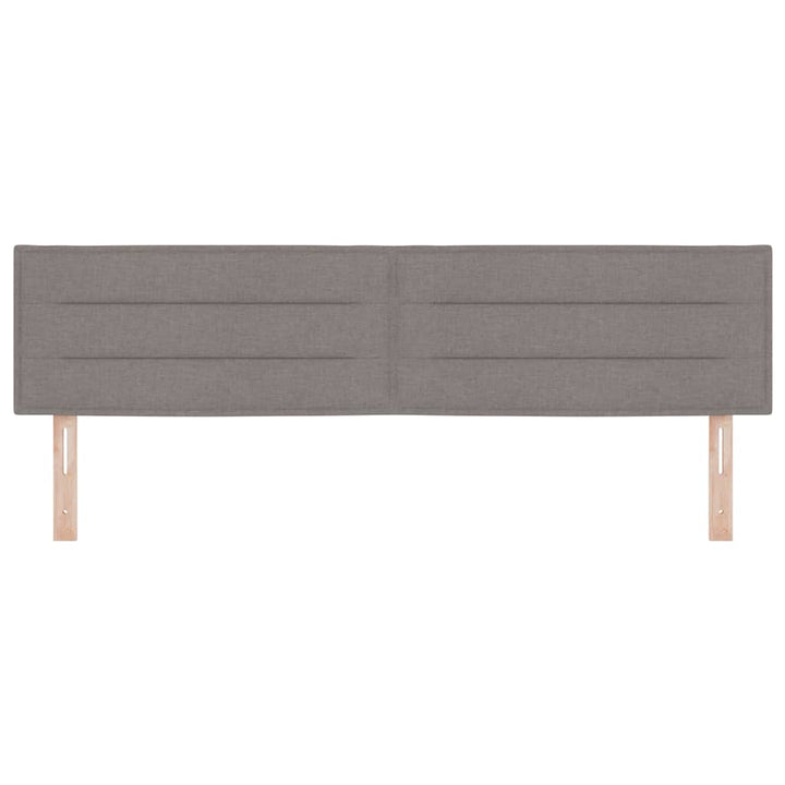 Hovedgærde Gråbrun 180 cm Stof