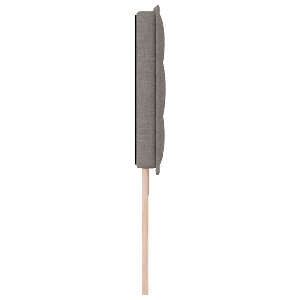 Hovedgærde Gråbrun 180 cm Stof