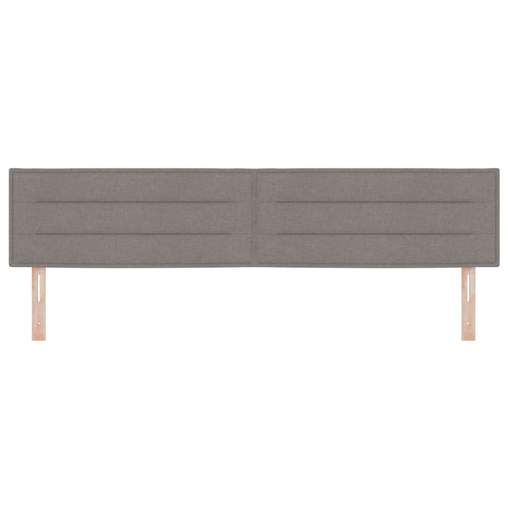 Hovedgærde Gråbrun 200 cm Stof
