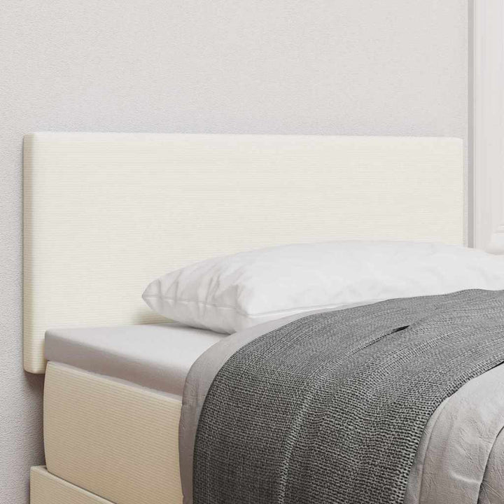 Hovedgærde Creme 100 cm Velourstof