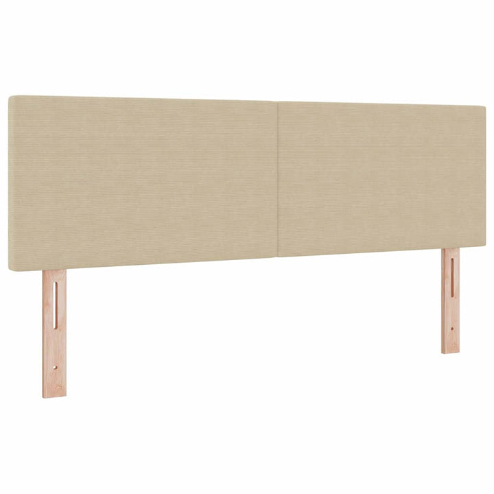 Hovedgærde Lys Grøn Grå 144 cm Velourstof
