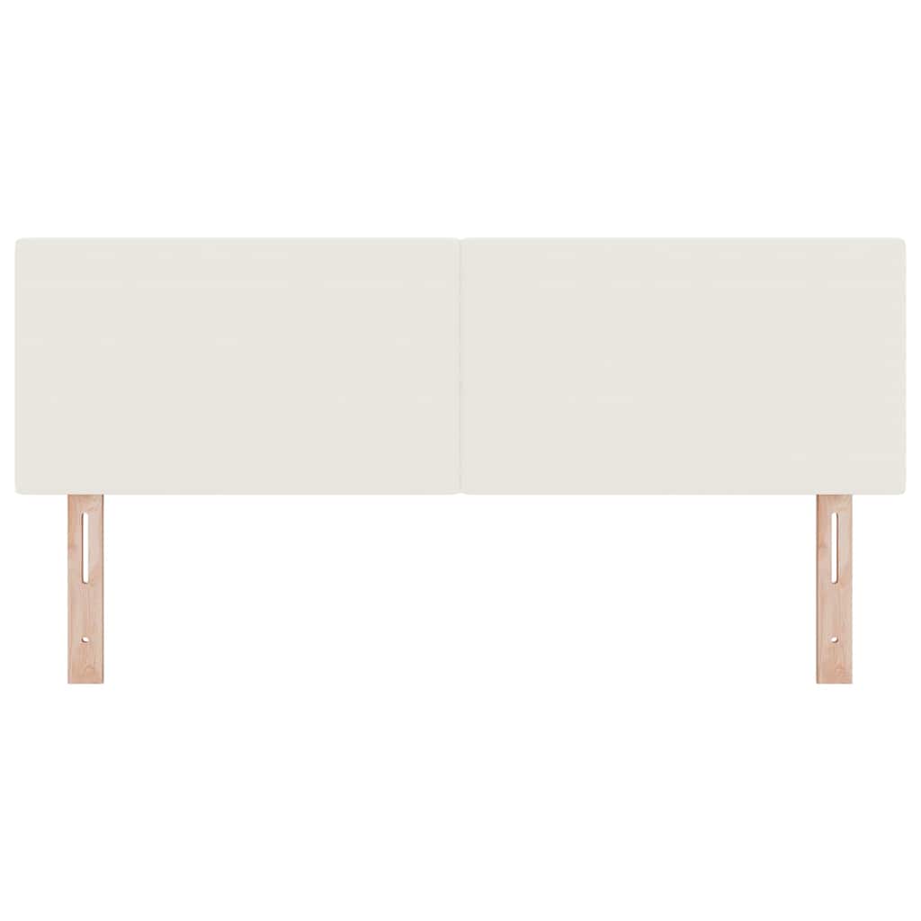 Hovedgærde Creme 160 cm Velourstof