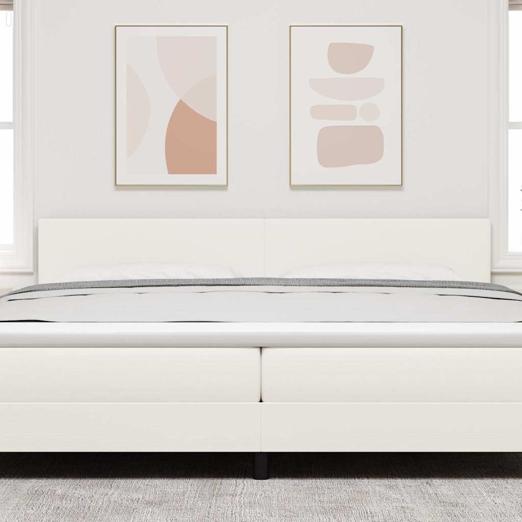 Hovedgærde Creme 200 cm Velourstof