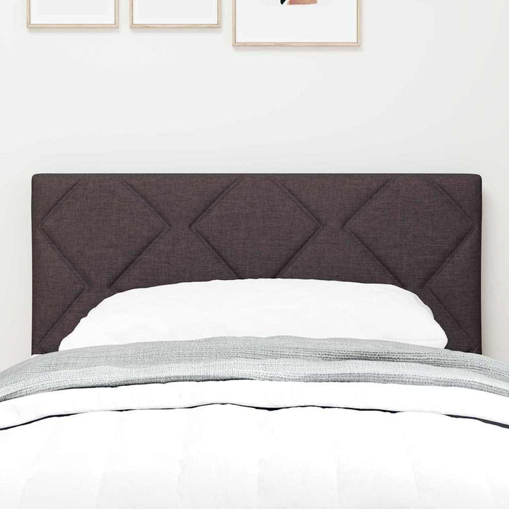 Hovedgærde Mørk Brun 80 cm Stof
