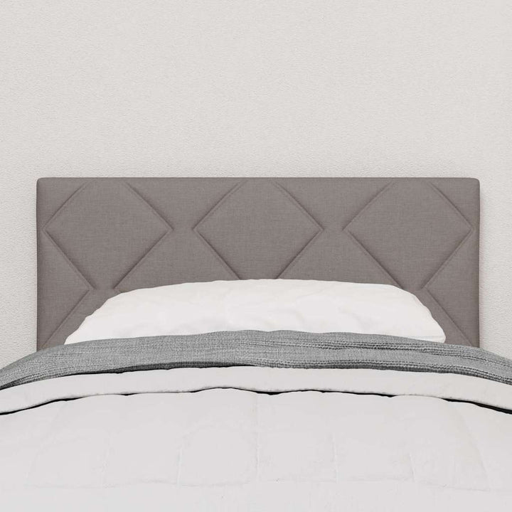 Hovedgærde Gråbrun 80 cm Stof