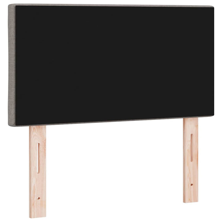 Hovedgærde Gråbrun 80 cm Stof