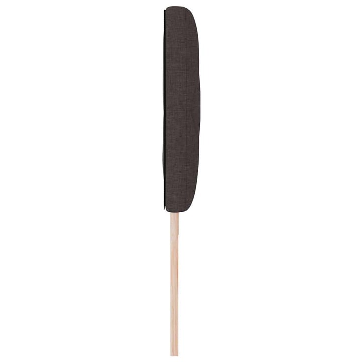 Hovedgærde Mørk Brun 180 cm Stof