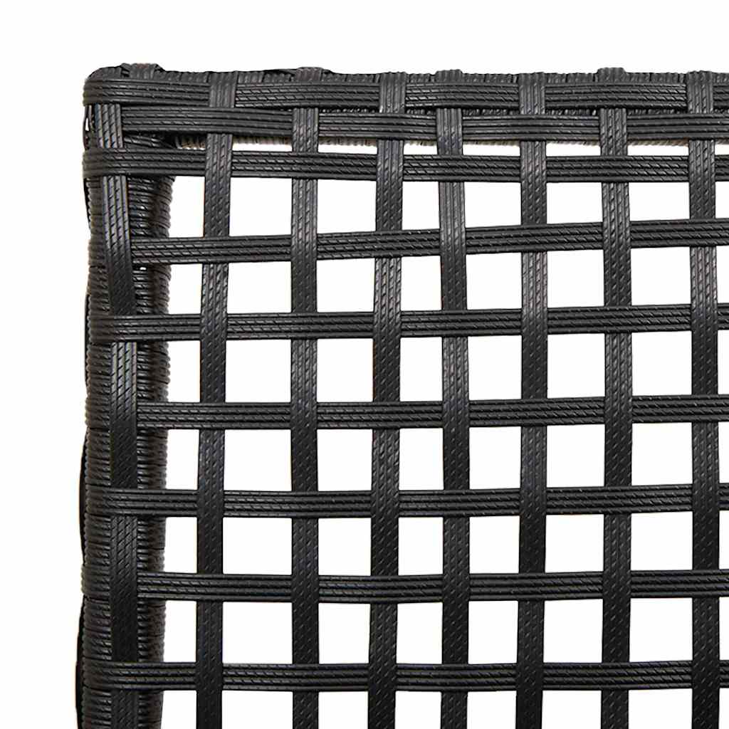 Have Stol 2 stk. Sort polyrattan