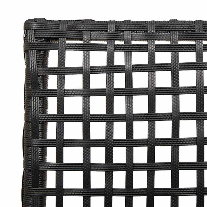 Have Stol 2 stk. Sort polyrattan