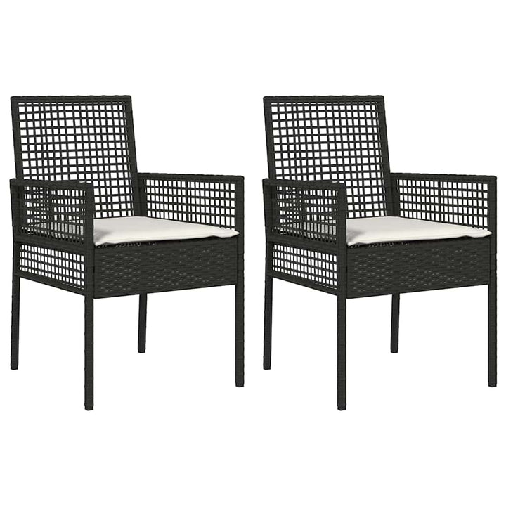 Have Stol 2 stk. Sort polyrattan
