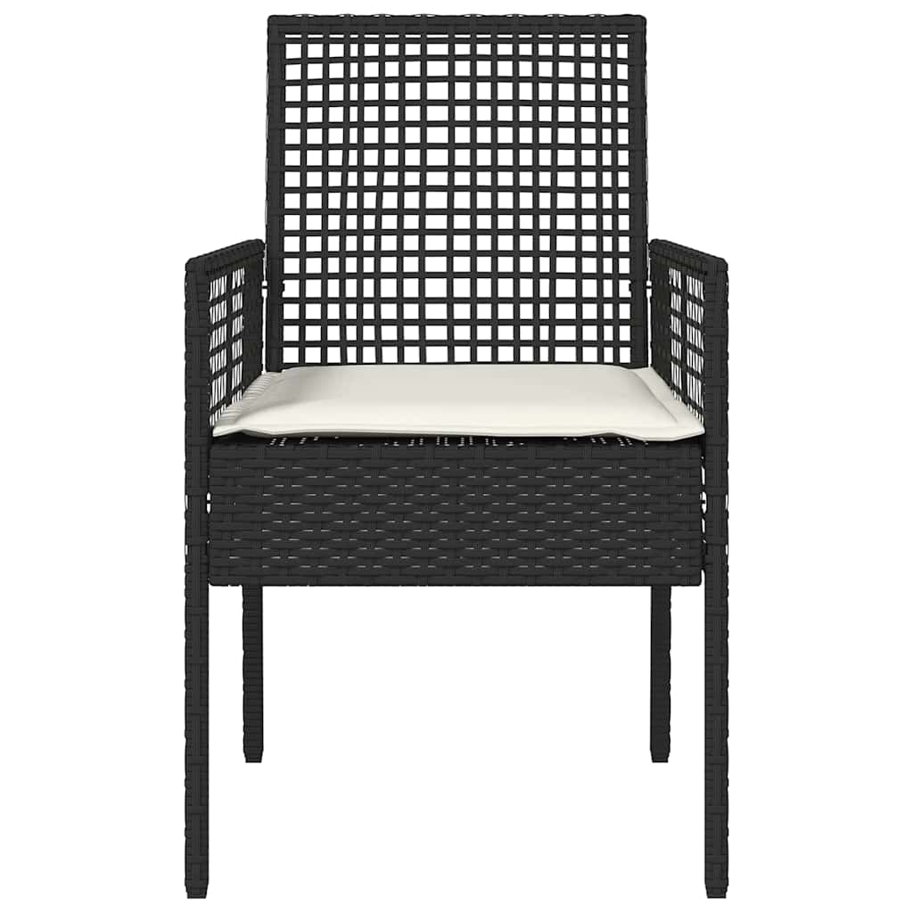 Have Stol 2 stk. Sort polyrattan