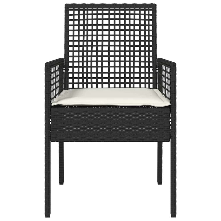 Have Stol 2 stk. Sort polyrattan