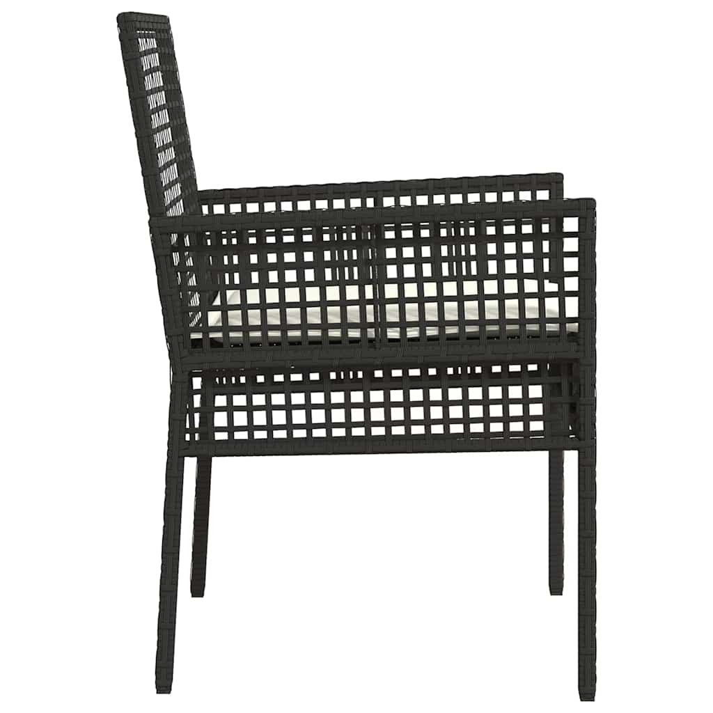 Have Stol 2 stk. Sort polyrattan