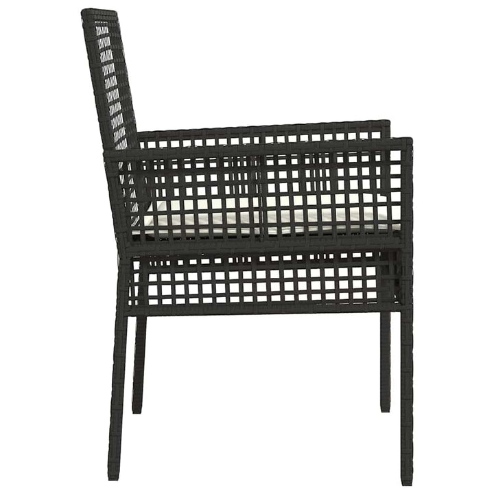 Have Stol 2 stk. Sort polyrattan