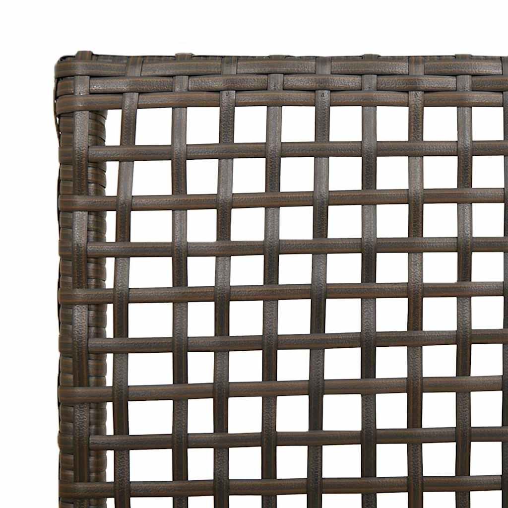 Have Stol 2 stk. Brun polyrattan