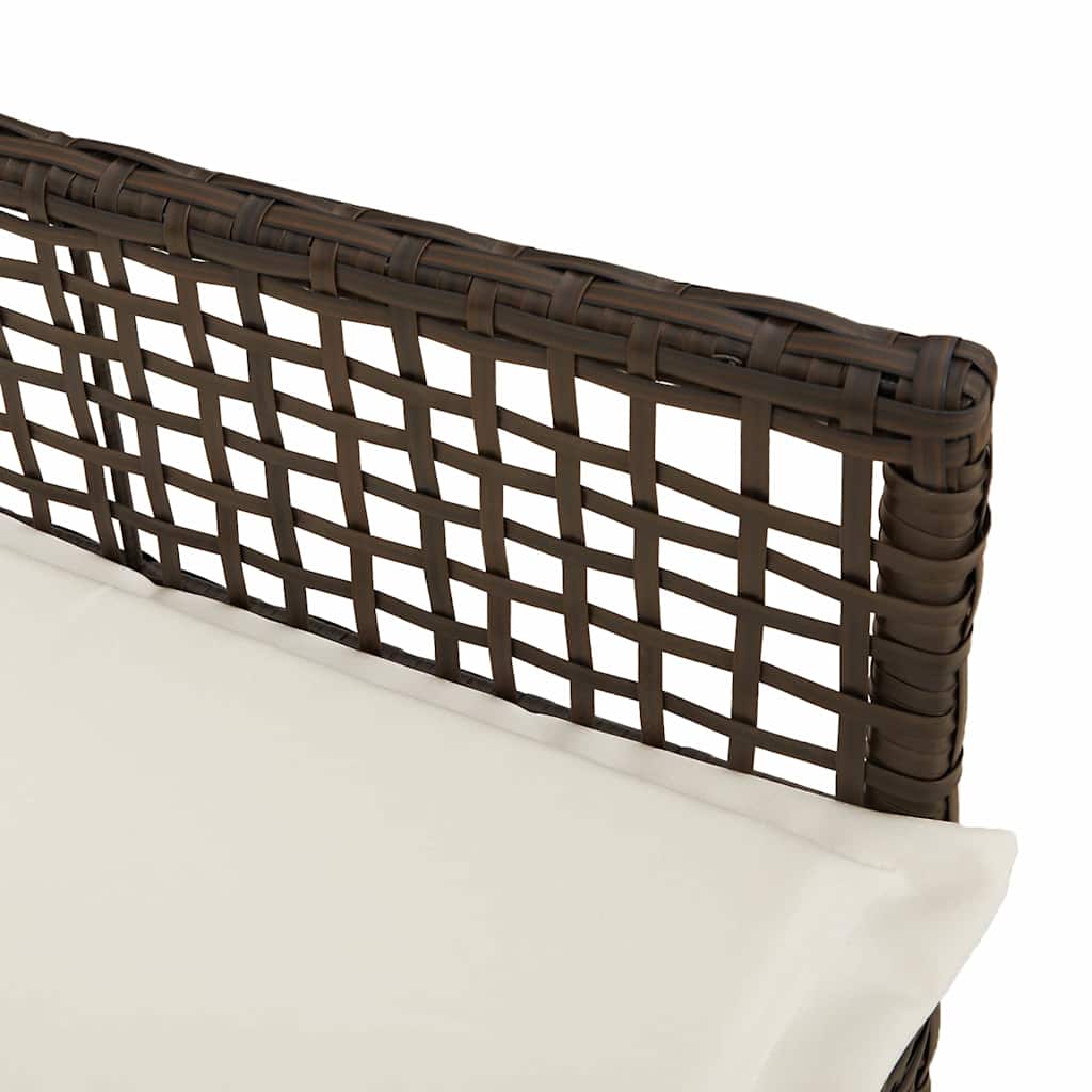 Have Stol 2 stk. Brun polyrattan