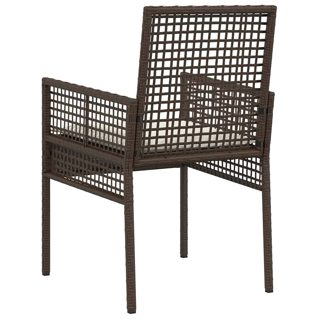 Have Stol 2 stk. Brun polyrattan