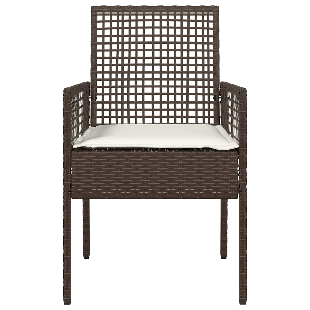 Have Stol 2 stk. Brun polyrattan