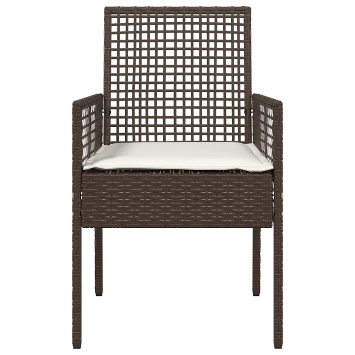 Have Stol 2 stk. Brun polyrattan