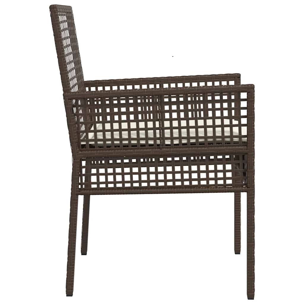 Have Stol 2 stk. Brun polyrattan