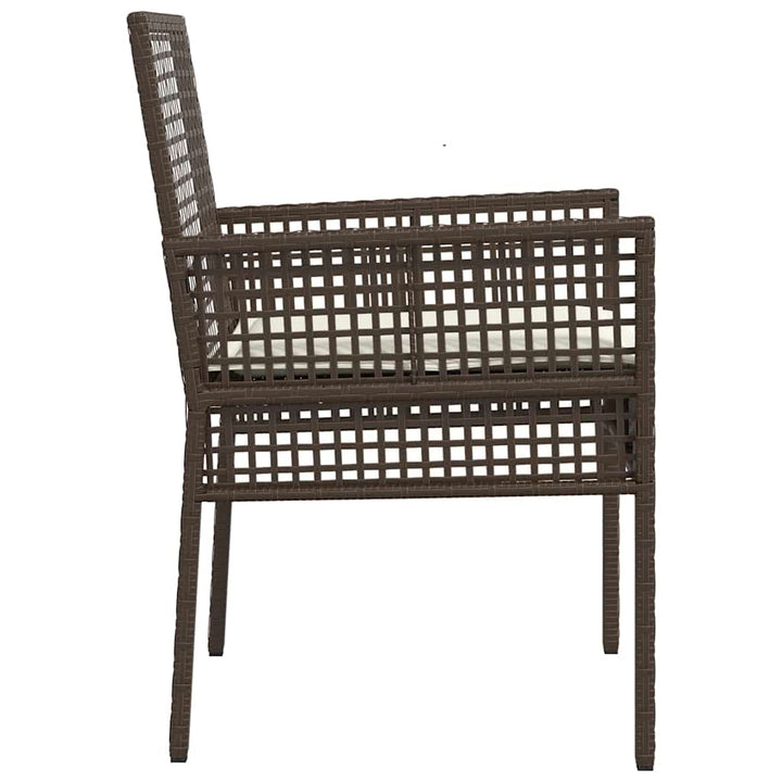 Have Stol 2 stk. Brun polyrattan