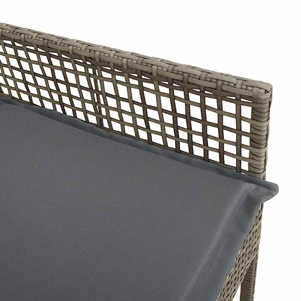 Have Stol 2 stk. Grå polyrattan