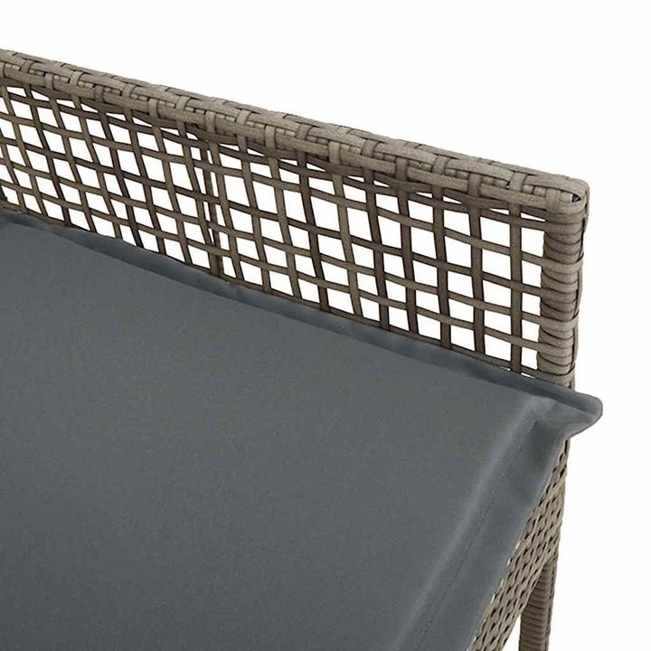 Have Stol 2 stk. Grå polyrattan