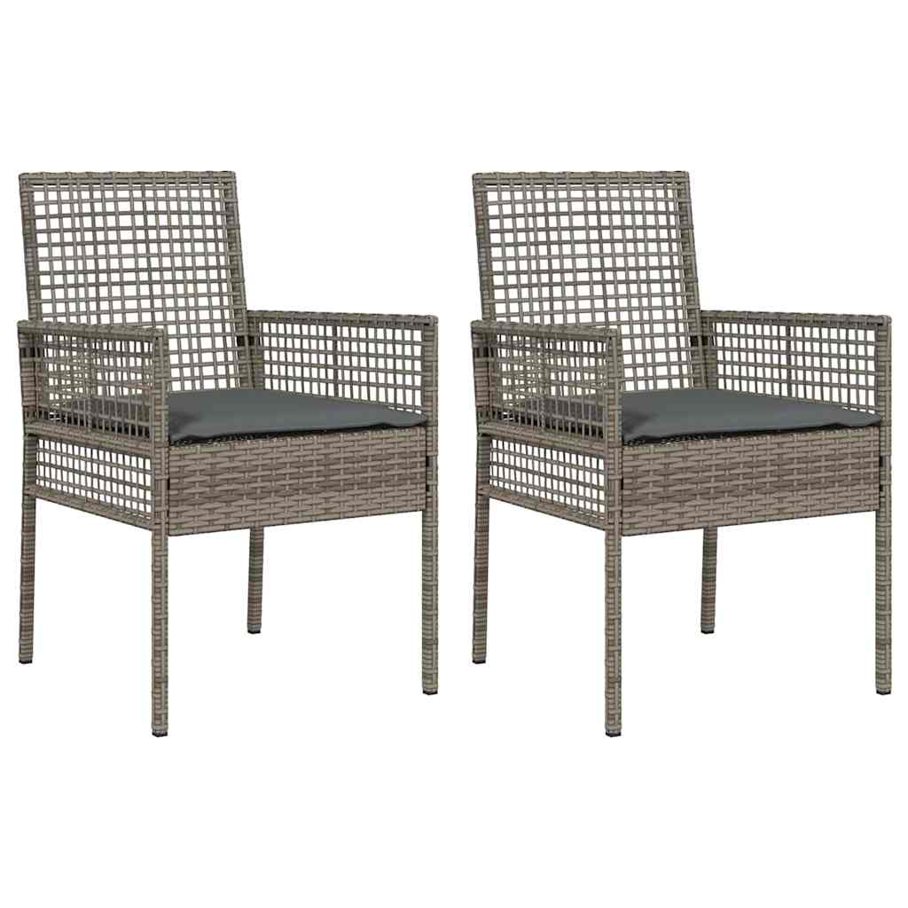 Have Stol 2 stk. Grå polyrattan
