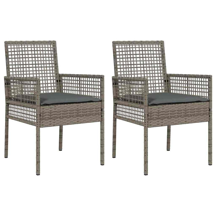 Have Stol 2 stk. Grå polyrattan
