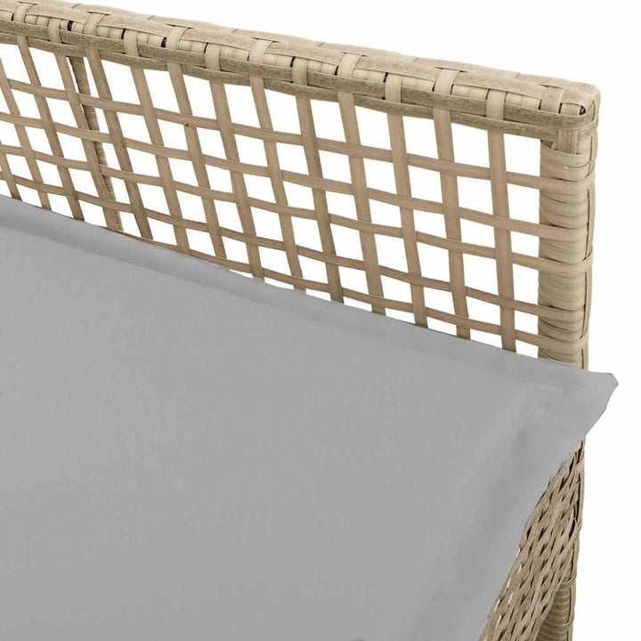 Have Stol 2 stk. Beige polyrattan
