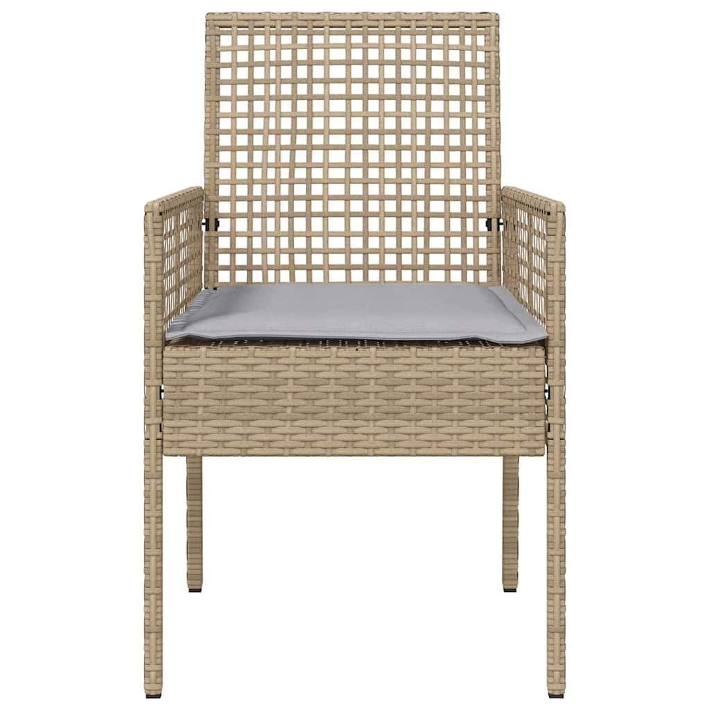 Have Stol 2 stk. Beige polyrattan