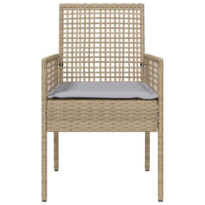 Have Stol 2 stk. Beige polyrattan
