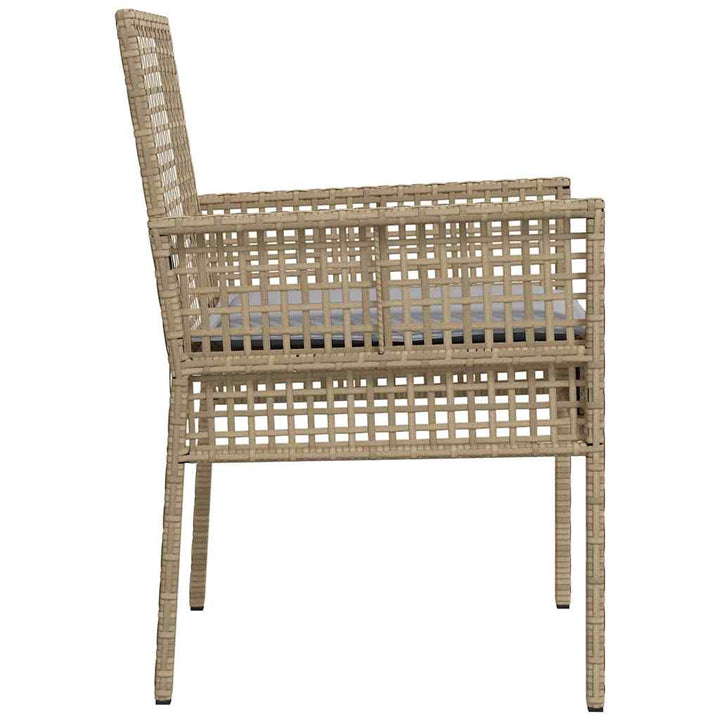 Have Stol 2 stk. Beige polyrattan
