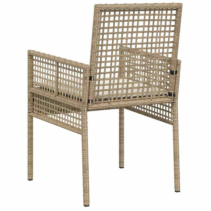 Have Stol 2 stk. Beige polyrattan