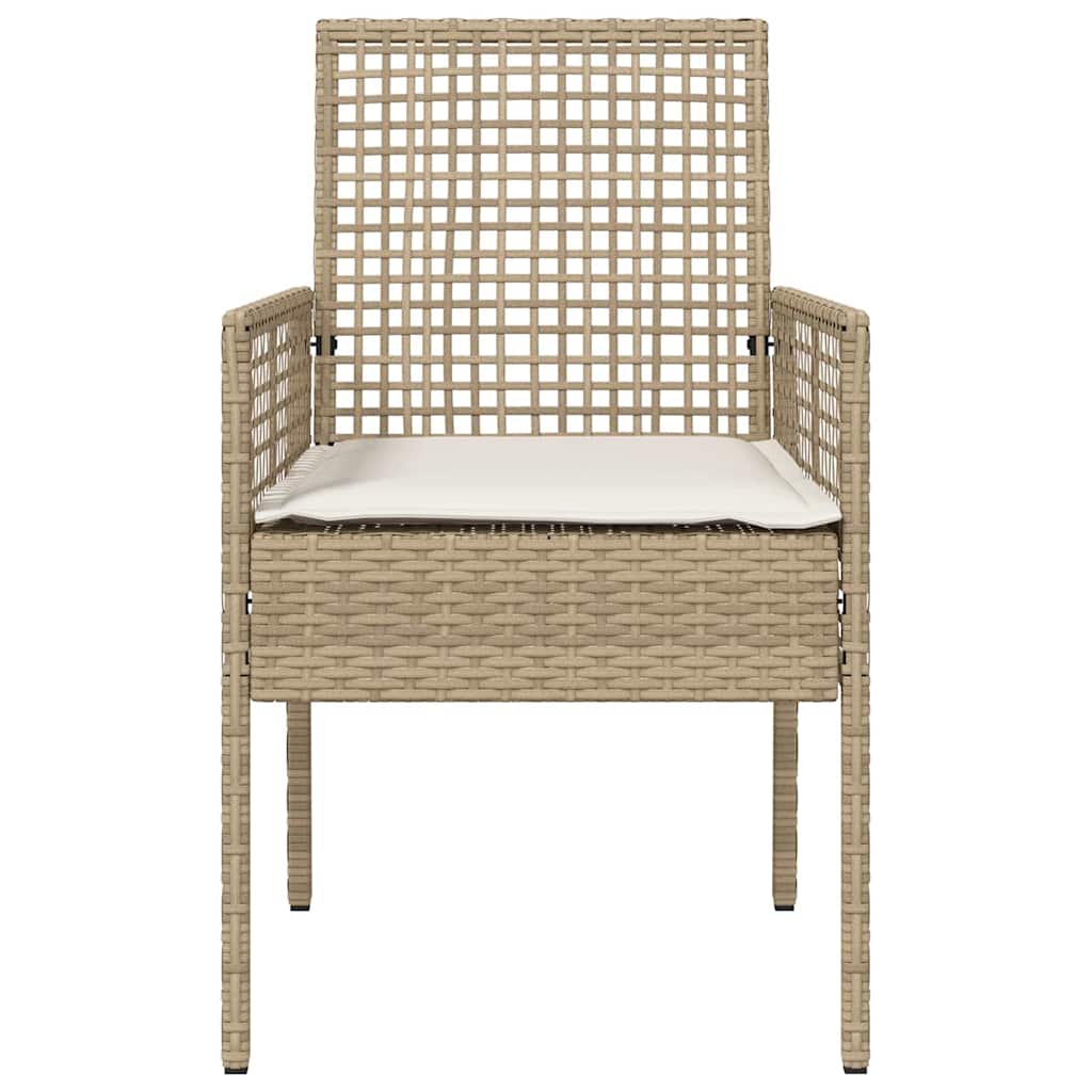 Have Stol 2 stk. Beige polyrattan