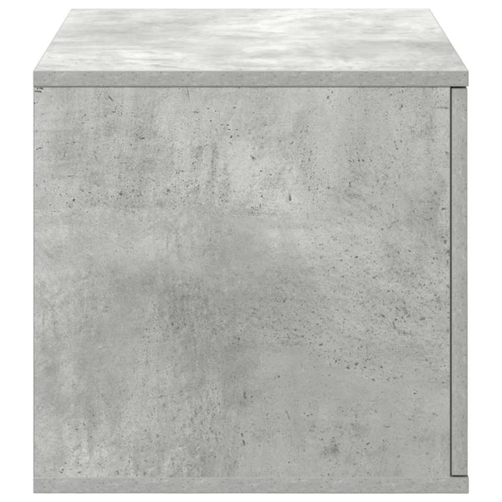 Opbevaringsskab 2 pcs Beton Grå 118 x 41 x 40 cm