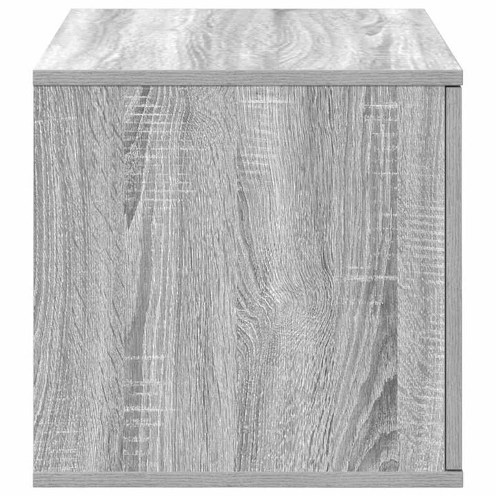 Opbevaringsskab 2 pcs Grå Sonoma 118 x 41 x 40 cm
