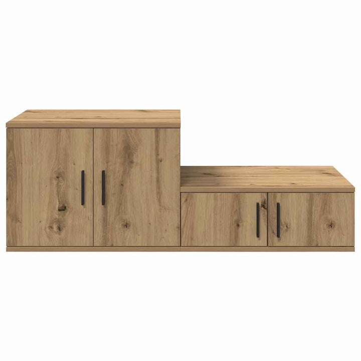 Opbevaringsskab 2 pcs Artisan Egetræ 118 x 41 x 40 cm