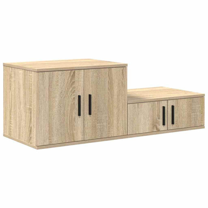 Opbevaringsskab 2 pcs Sonoma eg 108 x 41 x 40 cm