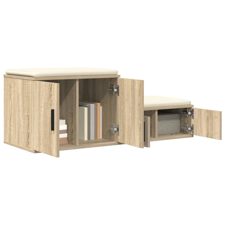 Opbevaringsskab 2 pcs Sonoma eg 108 x 41 x 40 cm