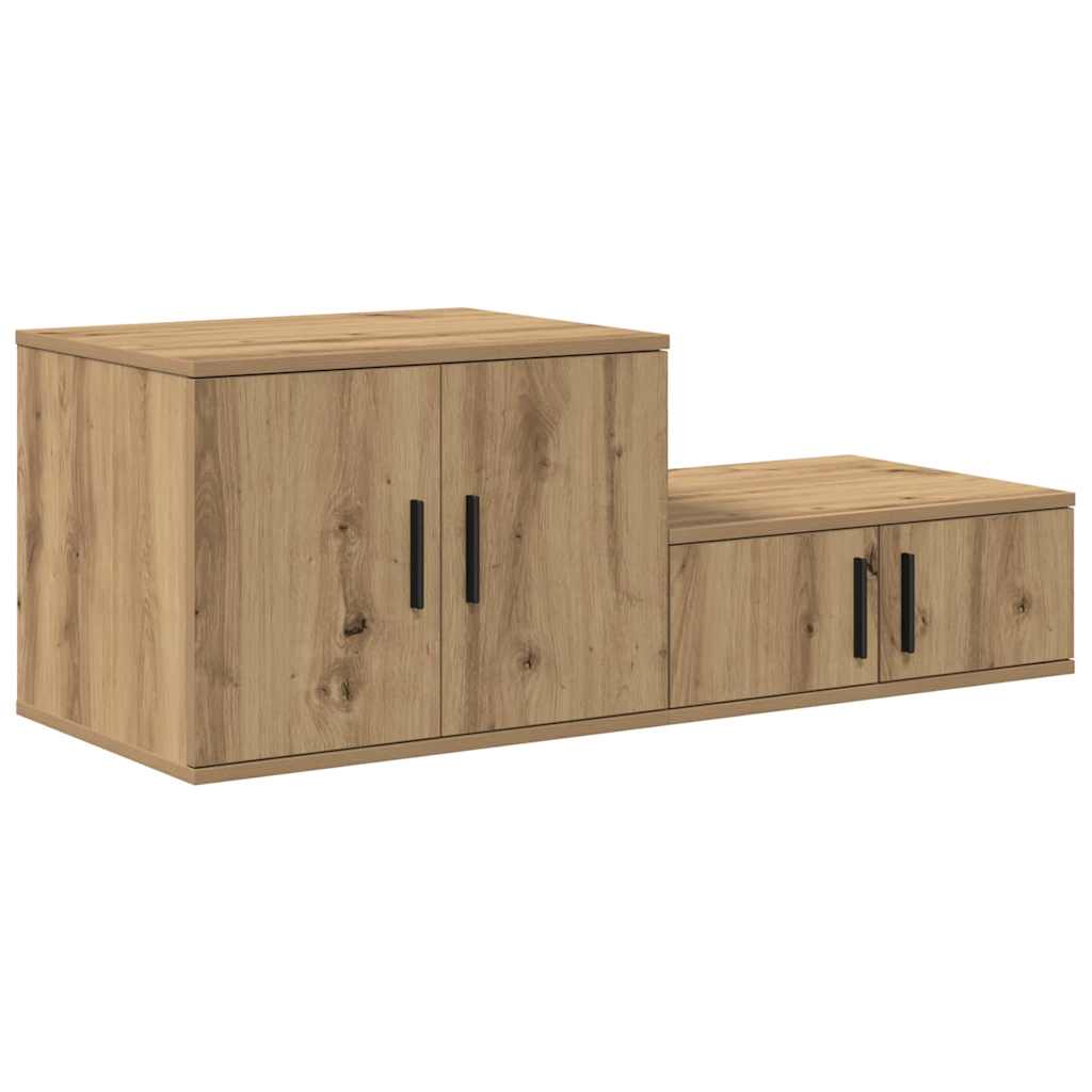 Opbevaringsskab 2 pcs Artisan Egetræ 108 x 41 x 40 cm