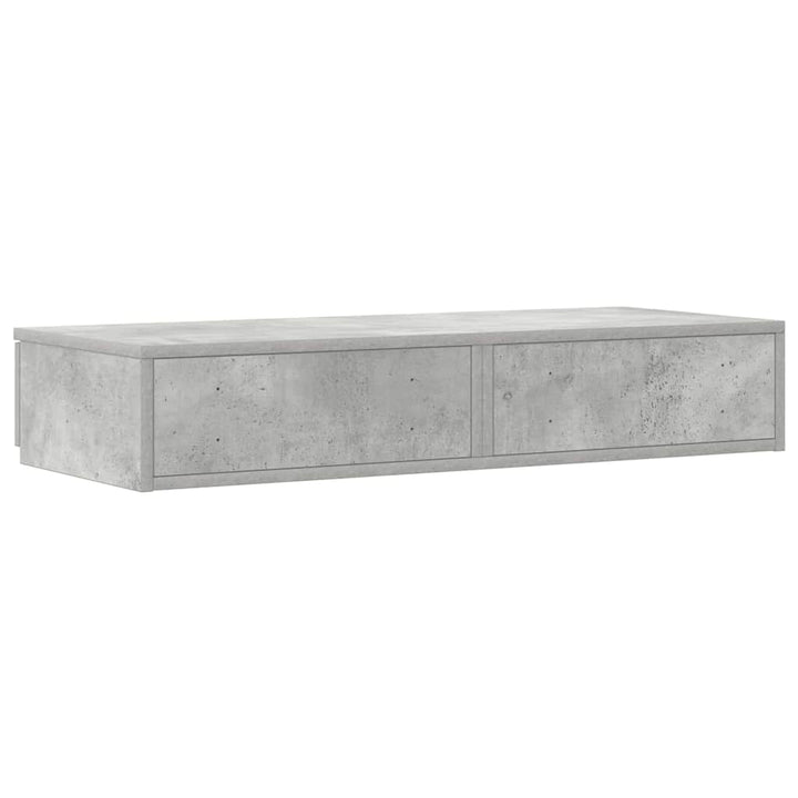 Sengeskuffer Beton Grå 100 x 36,5 x 16,5 cm Konstrueret træ