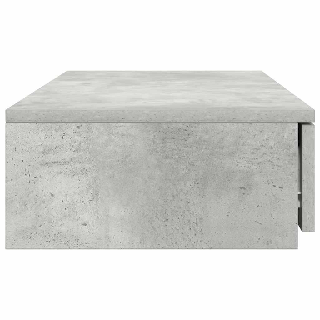 Sengeskuffer Beton Grå 100 x 36,5 x 16,5 cm Konstrueret træ